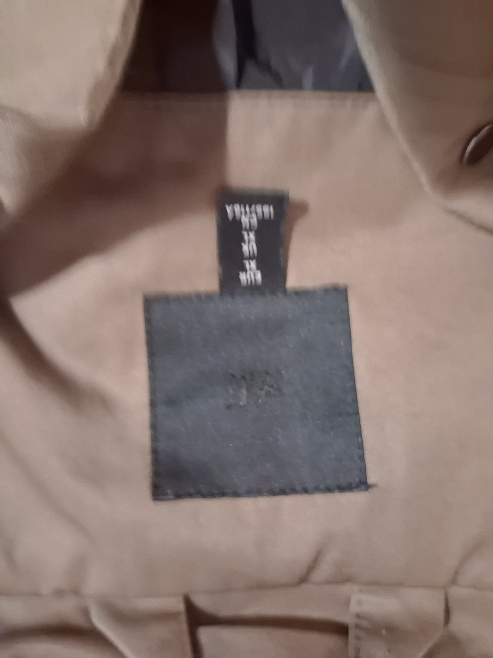 H&M Mens Utility Field Jacket 4 Snap Pockets Zipper Broken Excellent Conditon - Picture 5 of 6